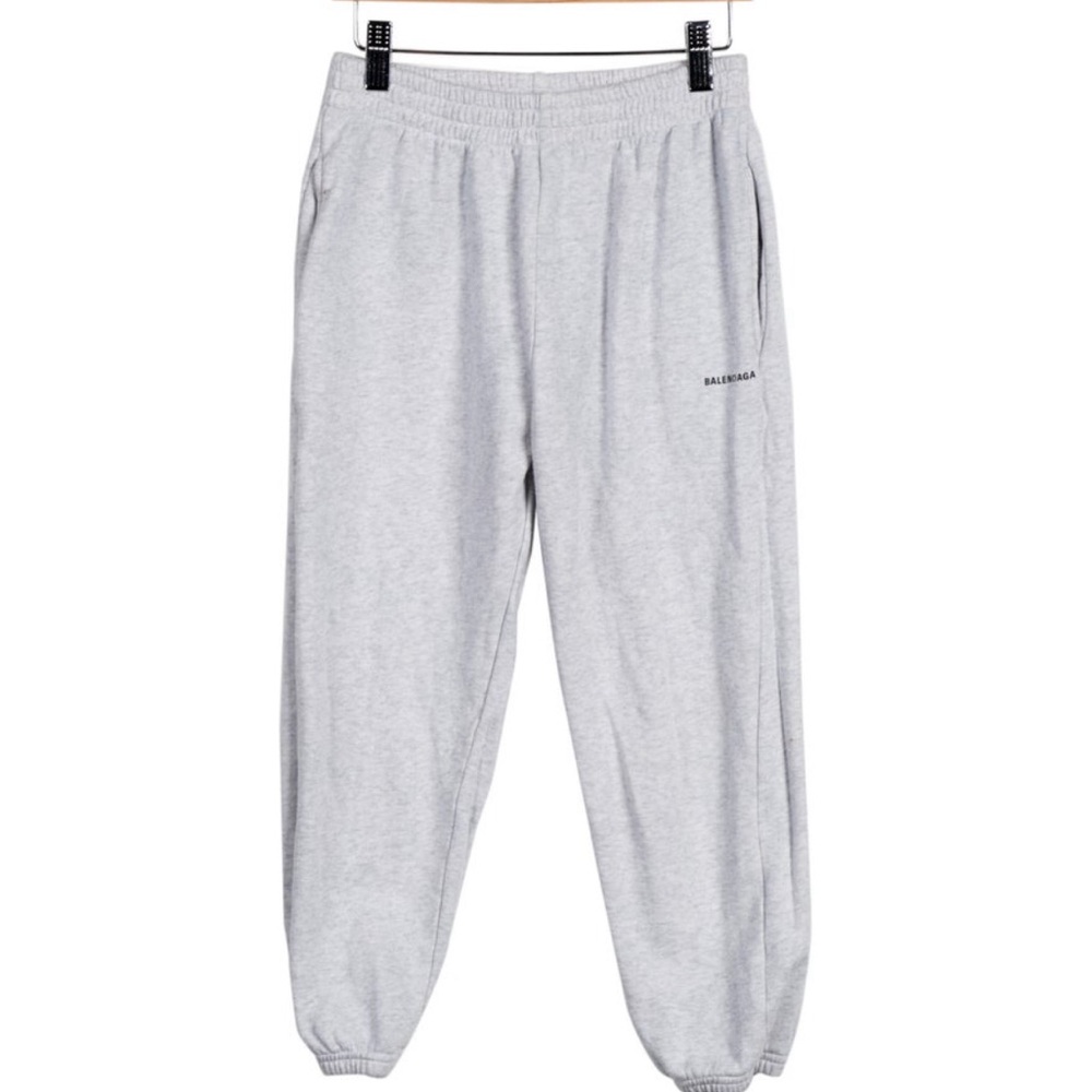 BALENCIAGA KIDS Logo cotton jersey sweatpants